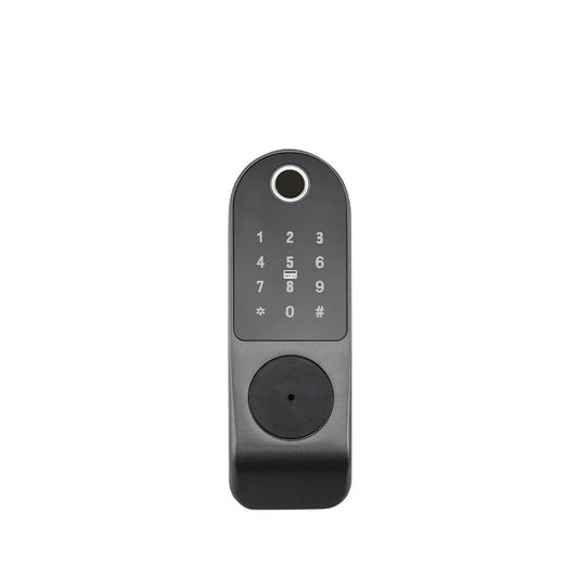 Anti-theft Security Smart Automatic Door Lock With (Tuya) App Control, Fingerprint Lock & Password Unlock