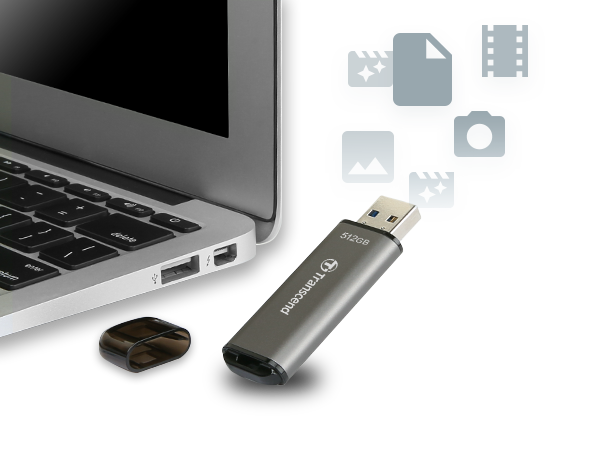 Transcend 128GB JetFlash 920 USB 3.2 Gen 1 Flash Drive up to 420 MB/s Speed for Windows and Mac