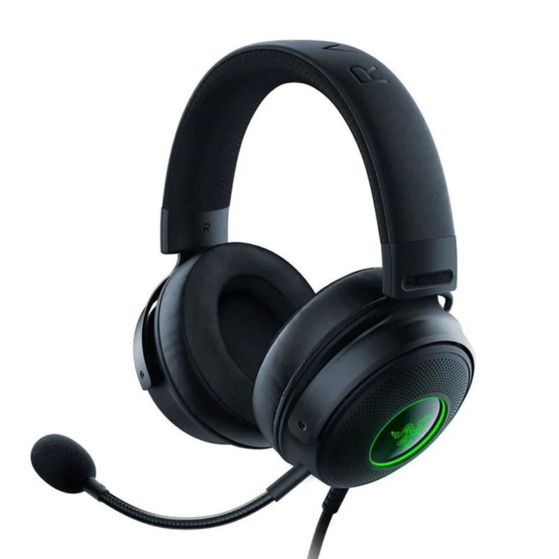 Razer Kraken V3 HyperSense Wired USB Gaming Headset with Haptic Technology - Black