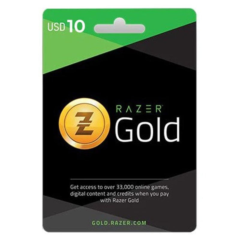 Razer Gold Pins Gift Card $10 - US