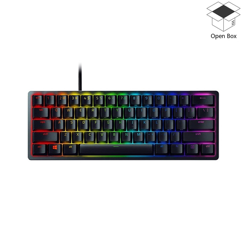 Razer Huntsman Mini Mechanical Gaming Keyboard, Linear Optical Switches, Black - Open Box