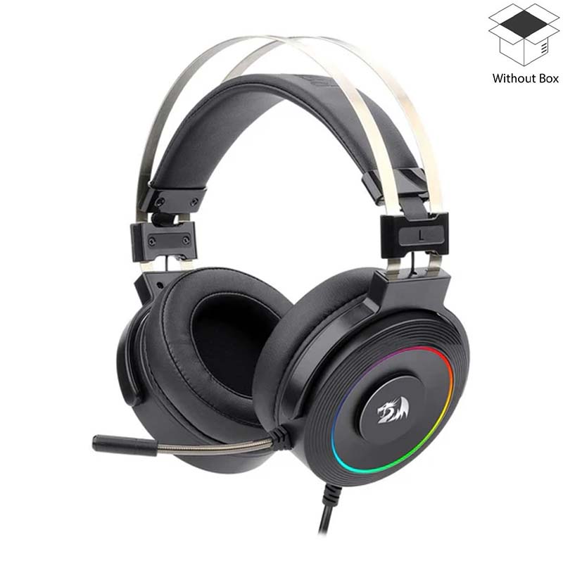 سماعة الألعاب Redragon Lamia 2 RGB Wired 7.1 ذات الصوت المحيطي الافتراضي - أسود - صندوق مفتوح