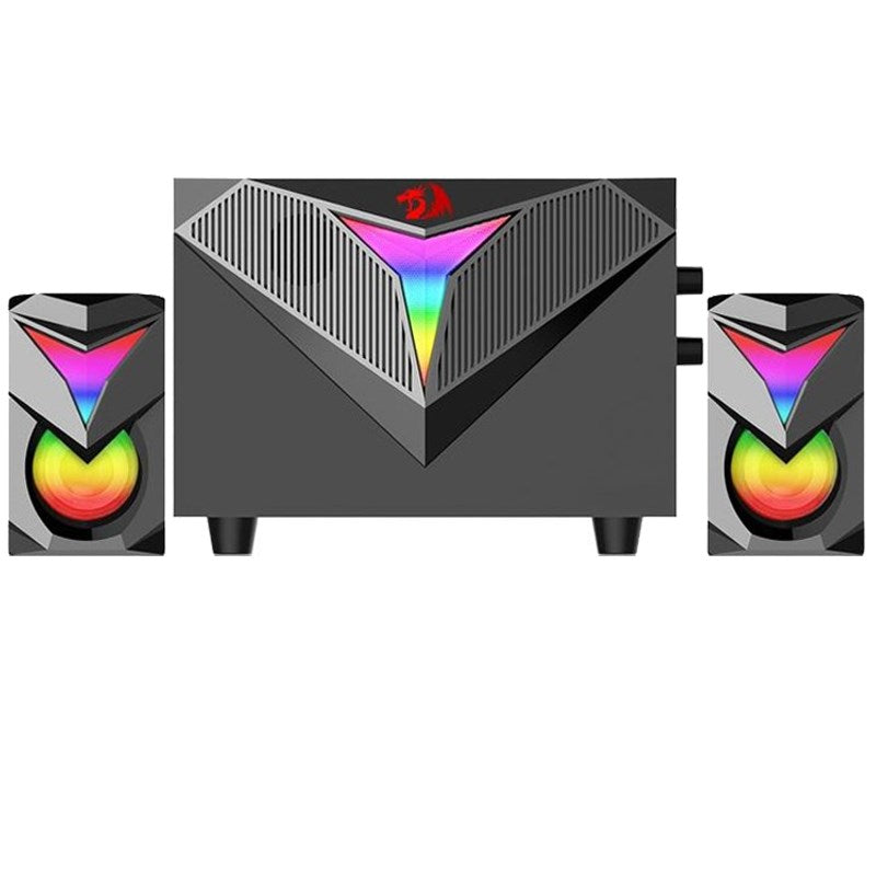 Redragon Toccata GS700 Stereo Gaming Speaker with Lighting, Black