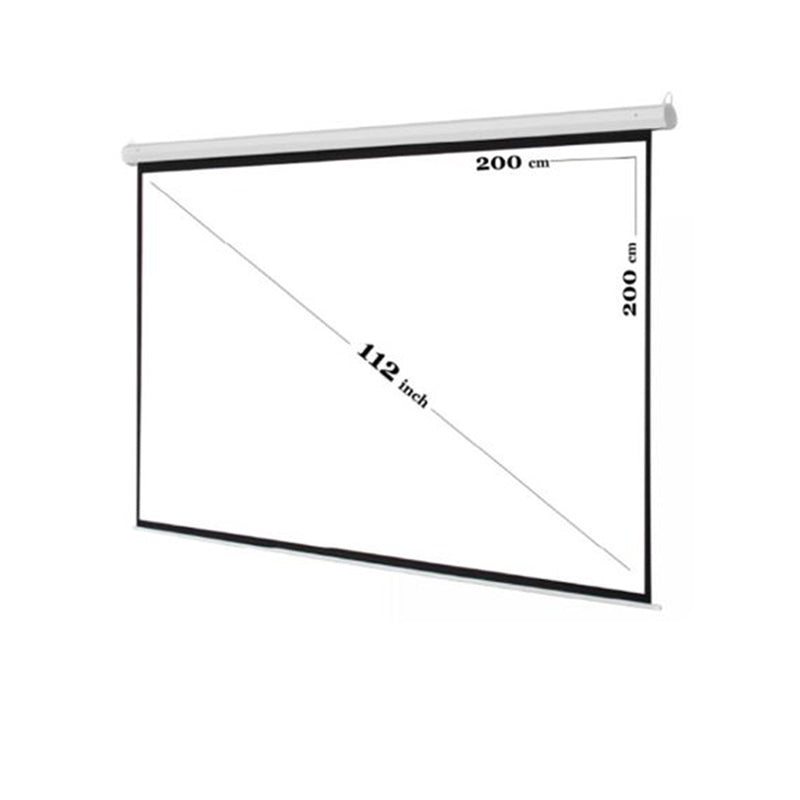 RoyalVision Manual Projector Screen Wall Mount 120" (240x180 cm)