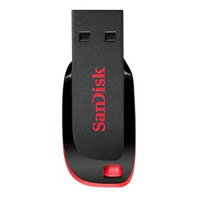 سان ديسك فلاشة USB كروزر بليد بسعة 32 جيجابايت، مع حماية بكلمة مرور
