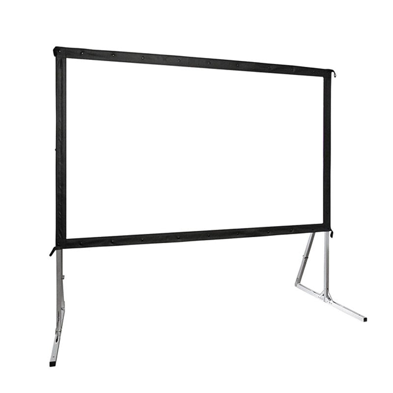 SMQ Fast Folding Projector Screen 4K Ultra HD with Bag and Tools (100")