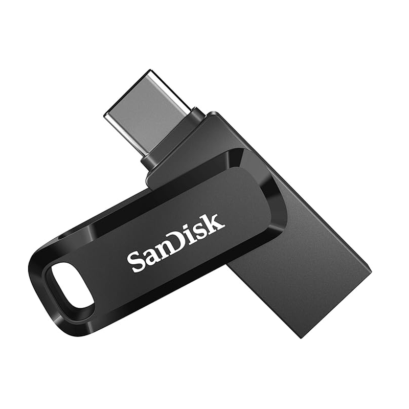 SanDisk 1 TB Ultra Dual Drive Go USB Type-C Flash Drive, Black