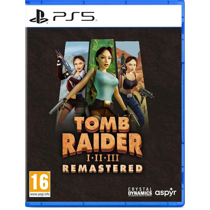 Sony PS5 Games Tomb Raider I.II.III Remastered