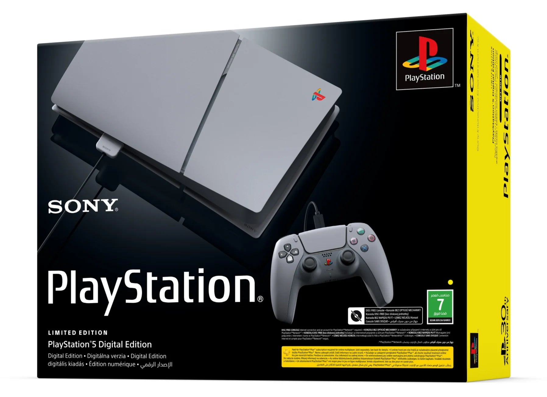 Sony PlayStation 5 Gaming Console Digital Edition – 30th Anniversary Limited Edition (CFI-2016-B30Y)