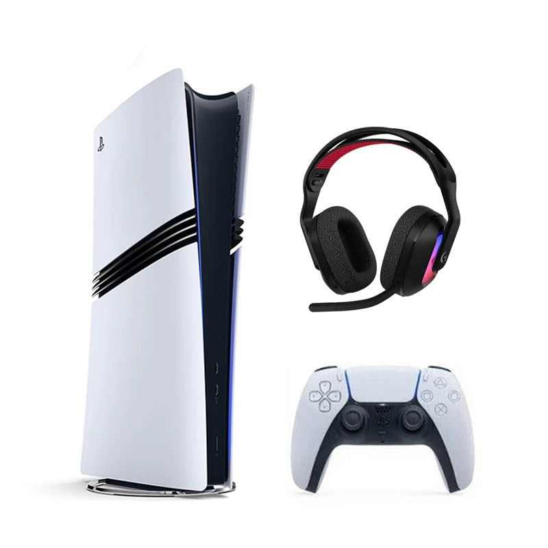 Sony PlayStation 5 (PS5) Slim - Disc Console + Logitech ASTRO A20 X LIGHTSPEED Wireless Headset
