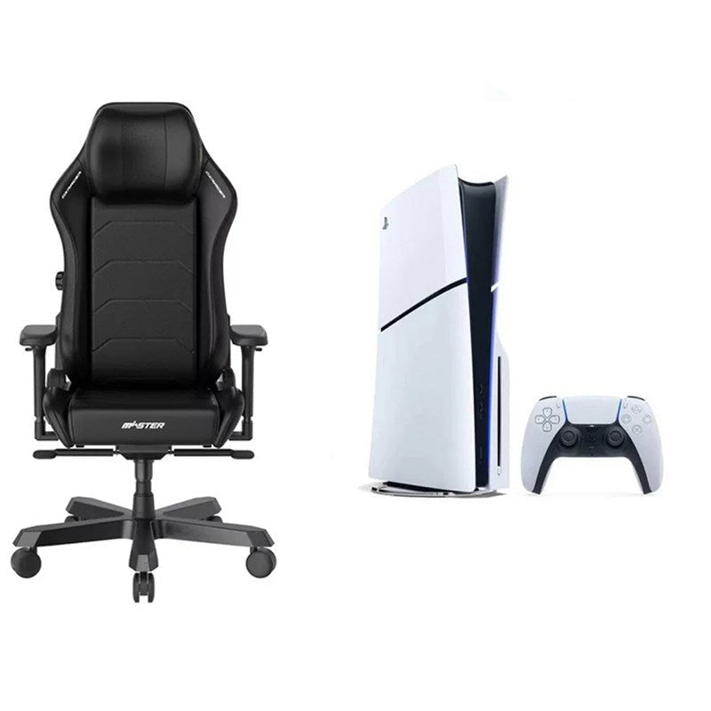 Sony PlayStation 5 (PS5) Slim - Disc Console + DXRacer Master XL Gaming Chair