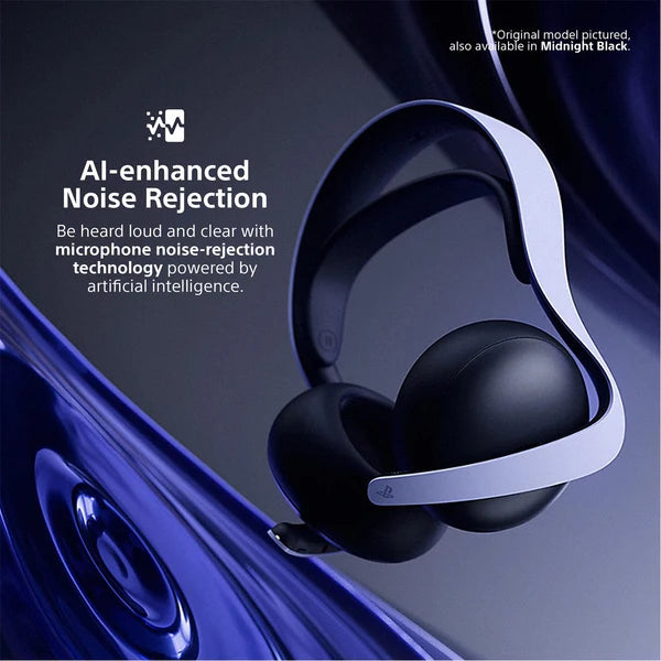 Sony Playstation 5 Pulse Elite Wireless Headset – Black/White