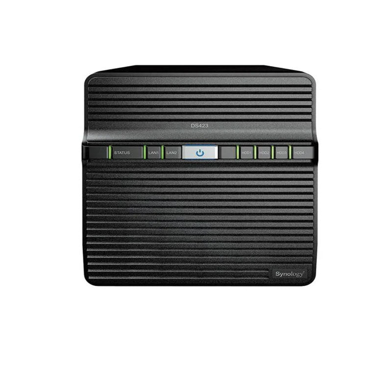 سينولوجي 4-Bay ديسك ستيشن DS423 (بدون قرص)، 2 جيجابايت DDR4