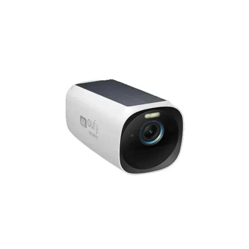 Eufy Security eufyCam 3 Add-on Camera, Security Camera Outdoor Wireless, 4K Camera, Forever Power with Solar Panel, Face Recognition AI, Expandable Local Storage, Spotlight, Requires HomeBase 3, White