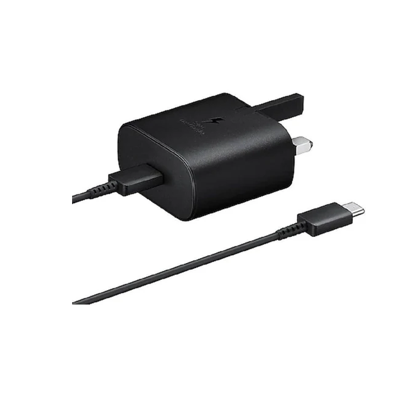 Samsung 25 W PD Adapter with USB-C to USB-C Cable