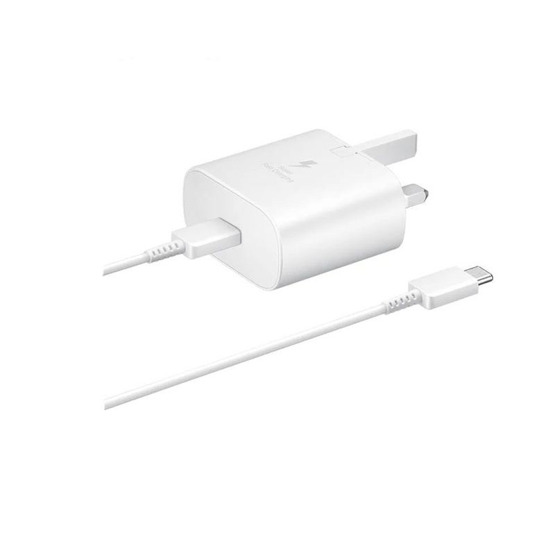Samsung 25 W PD Adapter with USB-C to USB-C Cable