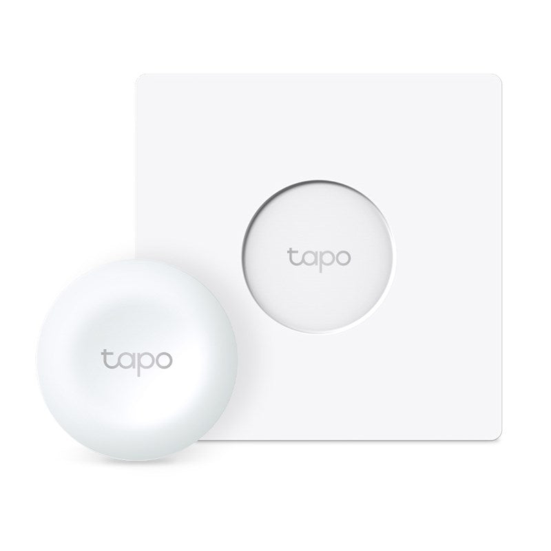 TP-Link Smart Remote Dimmer Switch with Wall Mount Plate - White