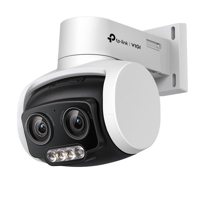 TP-Link VIGI C540V VIGI 4MP Outdoor Full-Color Dual-Lens Varifocal Pan Tilt Network Camera - 4MP / Up to 25fps / Two-Way