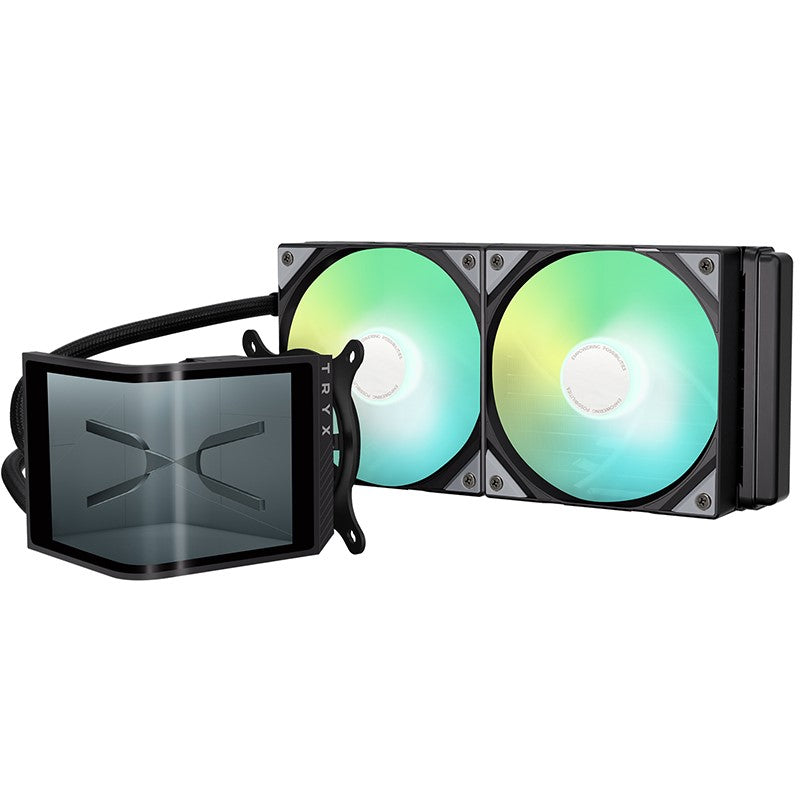 TRYX Panorama SE 240 ARGB AIO Liquid CPU Cooler with 6.67