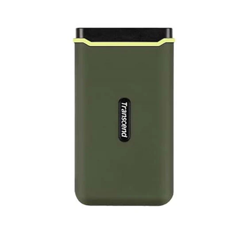 Transcend ESD380C 2 TB Portable SSD External Solid State Drive Shockproof, 2000MB/s – Green