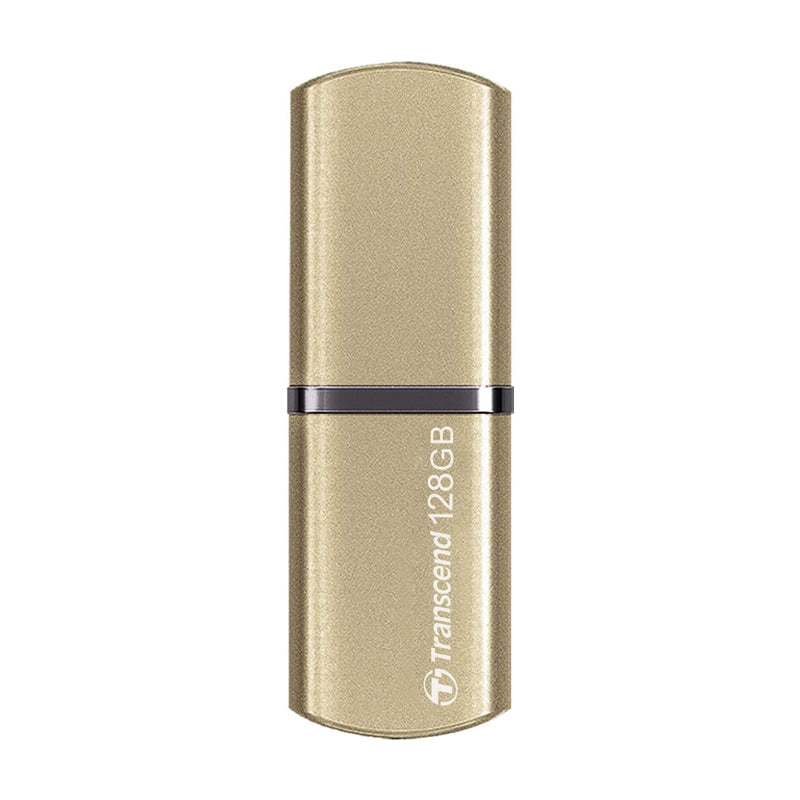 Transcend 128GB Jetflash 820 USB 3.1 Gen 1 Flash Drive for Windows and Mac - Gold