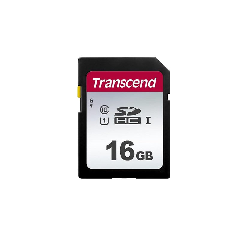 Transcend 16 GB SDXC/SDHC 300S Memory Card - Black