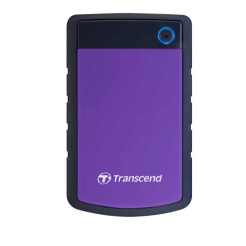 Transcend 2 TB StoreJet 25H3 Supreme Shock-Resistant -Portable HDD - Purple