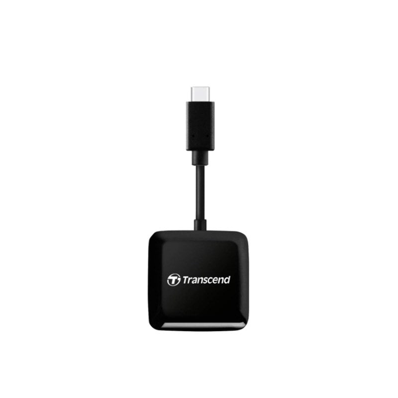 Transcend TS-RDC3 USB 3.2 USB Type-C Multifunctional Card Reader - Black