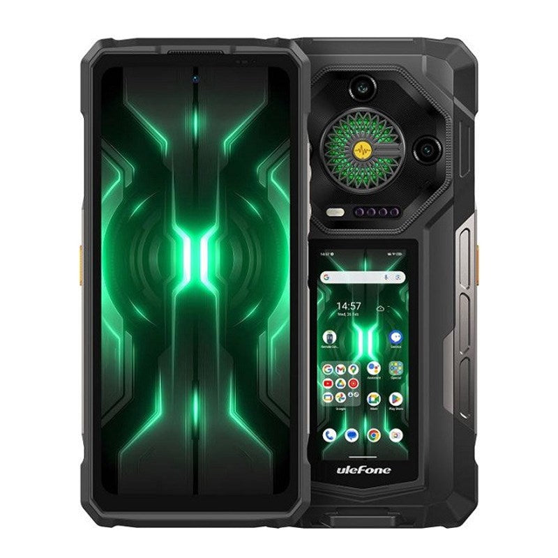 Ulefone Armor 30 Pro 5G 512 GB, 32 GB (16 GB + 16 GB) RAM 12800 mAh Massive Battery with World's First Truly Dual-Screen Rugged Phone