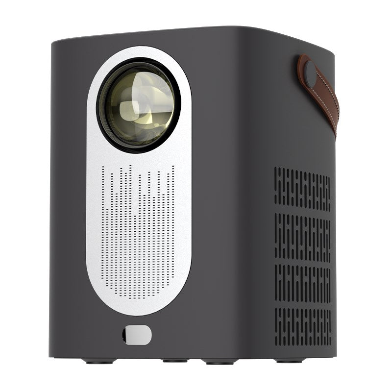 Volto Home FHD Smart Android LED Wired/Wireless Portable Projector 4000 Lumens With Wi-Fi & Bluetooth - Black