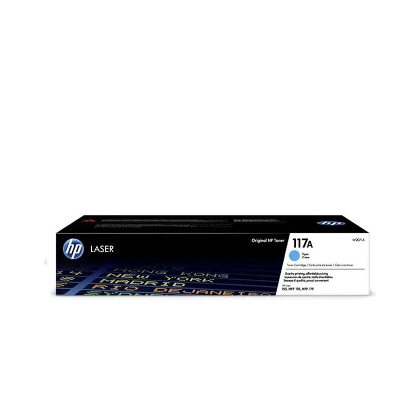 HP 117A Cyan Original Laser Toner Cartridge