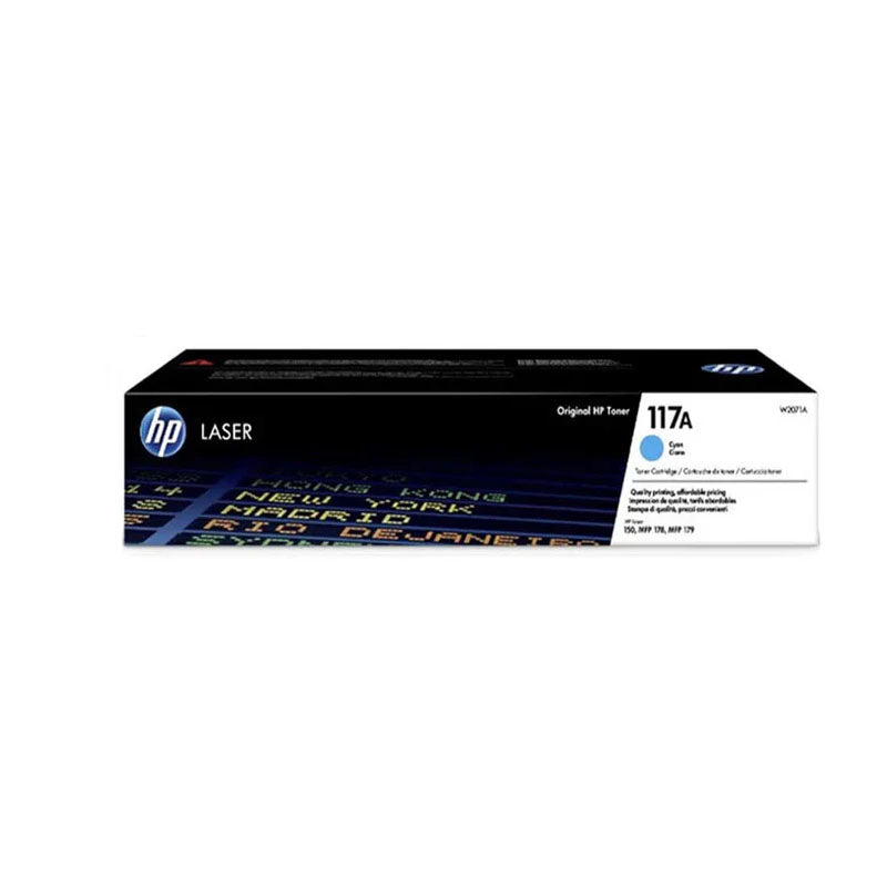 HP 117A Cyan Original Laser Toner Cartridge