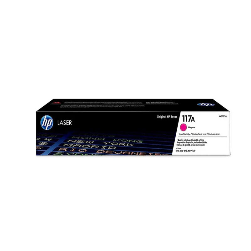 خرطوشة الحبر الليزرية الأصلية HP 117A باللون الأرجواني