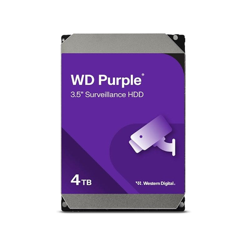 Western Digital Purple Surveillance Hard Drive - 4 TB