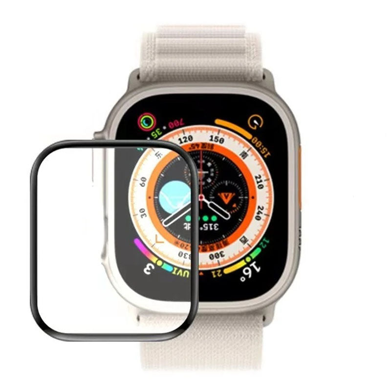 COTEetCI 4D Full Cover Screen Protector For Apple Watch Ultra 49mm