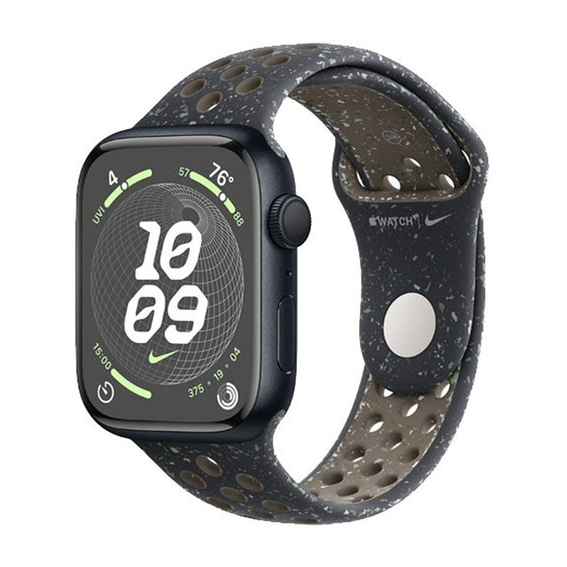 Apple Watch Series 9 45mm Midnight Aluminum Case with Midnight Sky Nike Sport Band, (GPS)