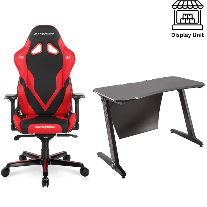 Dx Rocker X-Rocker Sony PlayStation - Borealis PC Gaming Desk with LED's + DXRac