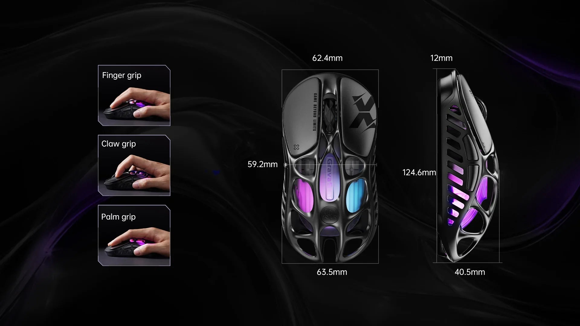 GravaStar Mercury X Wireless Gaming Mouse