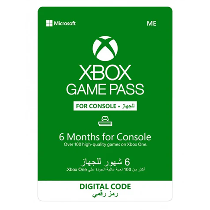 Microsoft Xbox Game Pass - 6 Month