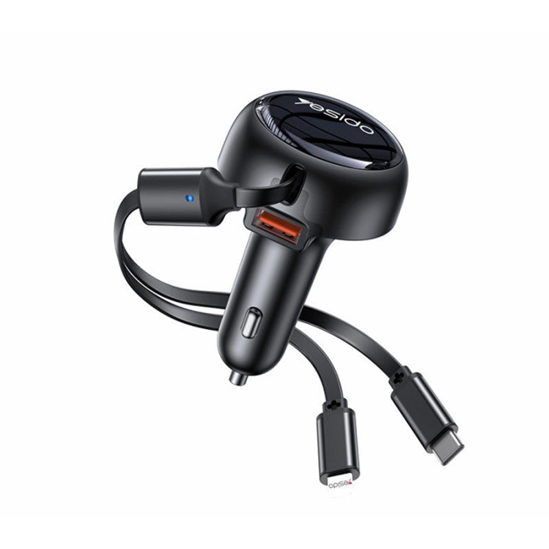 Yesido 53W Fast Charging Type-C Car Charger