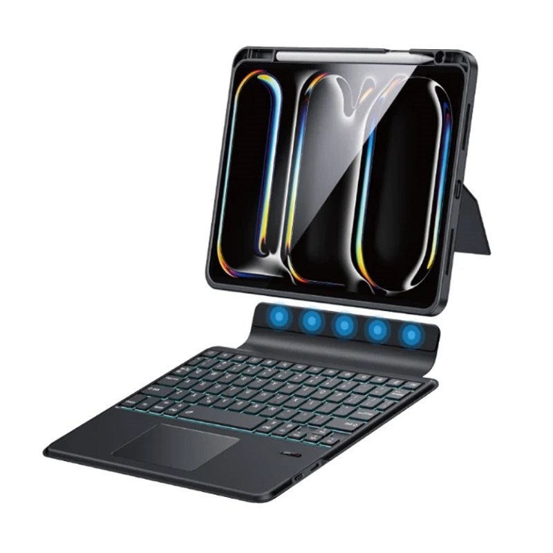 Yesido Keyboard Case iPad (10.9-11) iPad Pro 11 (2018-2022), iPad Air 4 /5 (2020), iPad Air 6 M2 (2024)