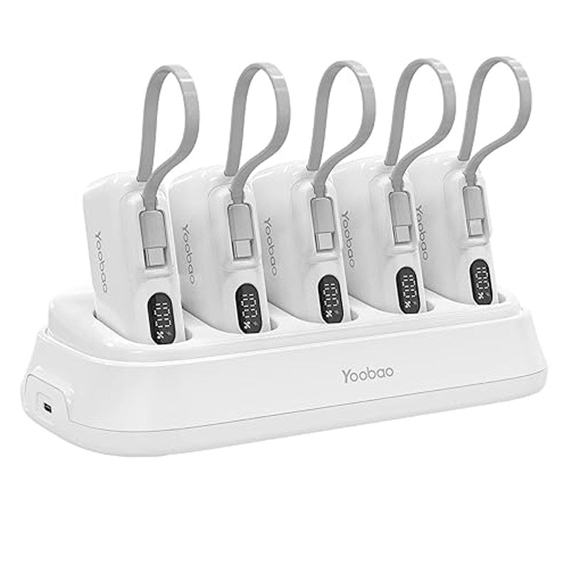 Yoobao 5 x 5000 mAh Power Bank Station, Type-C