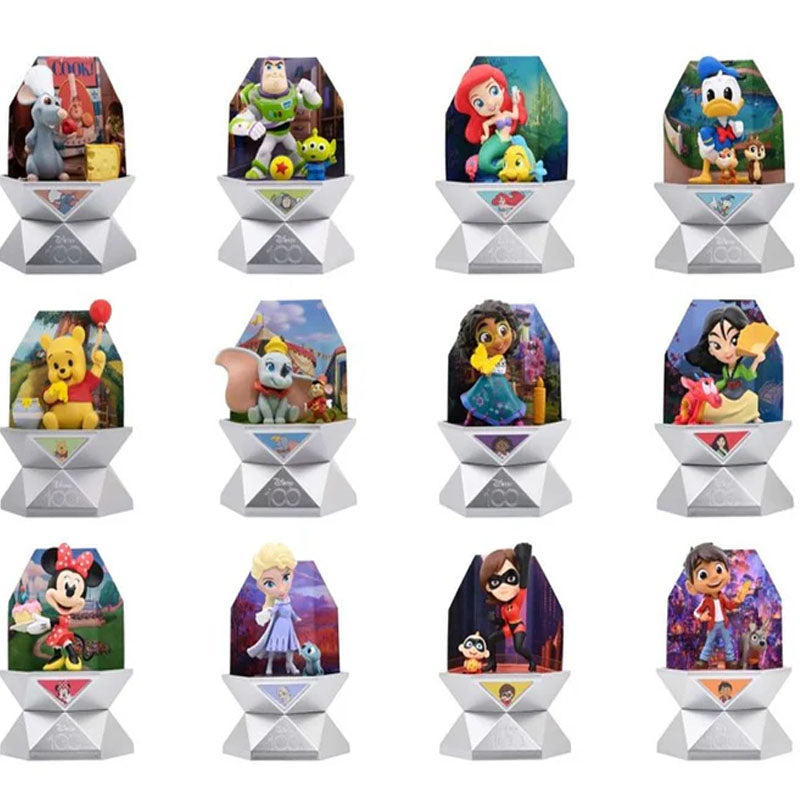 YuMe: Disney - D100 Surprise Capsules (W2) 12 Pcs & 60 Pcs Per Box - Assorted