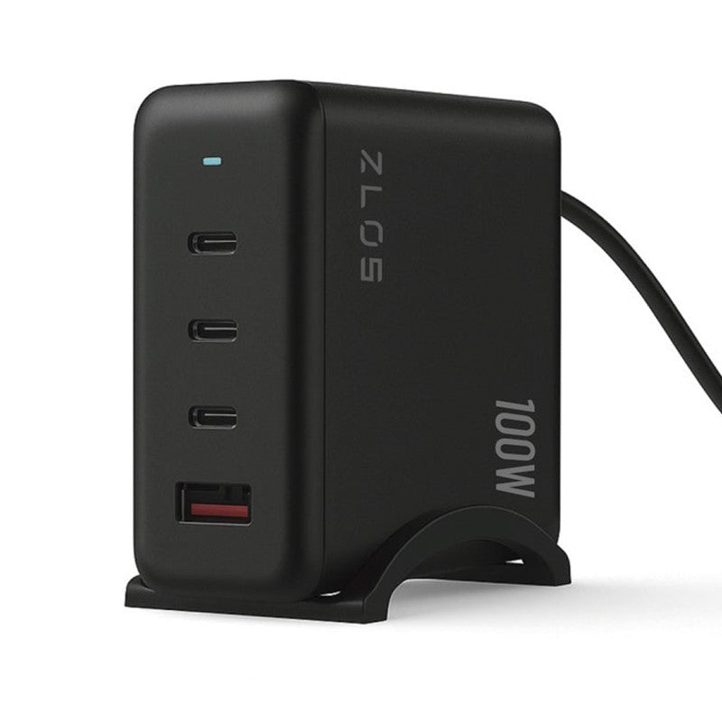 ZLOS GFC100 100W 4-Port Fast Charging GaN Charging Station