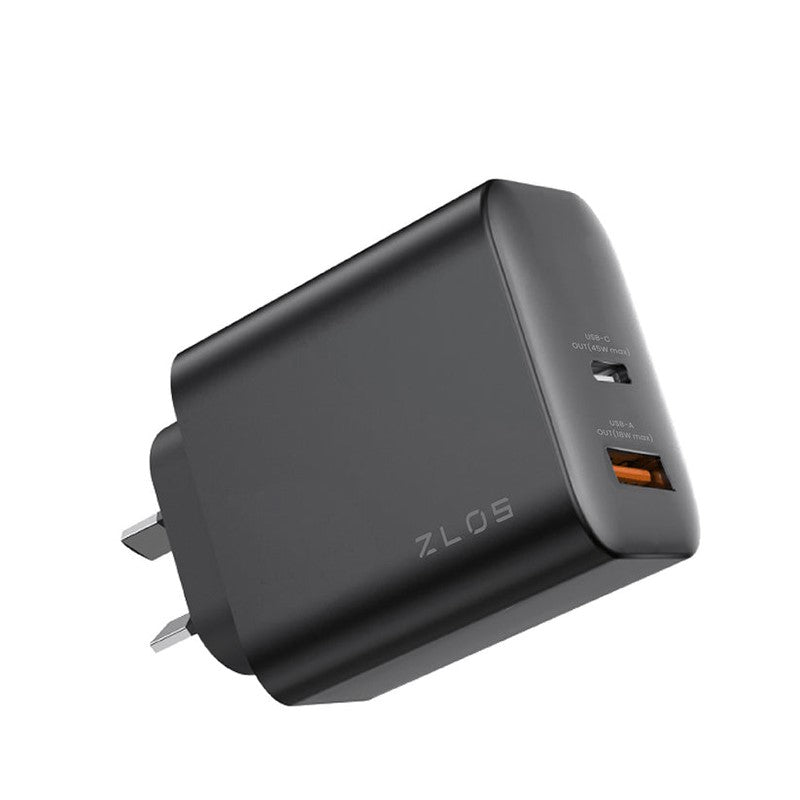 ZLOS GFC45 45W Dual-Port Fast Charging (Type-C and USB-A)