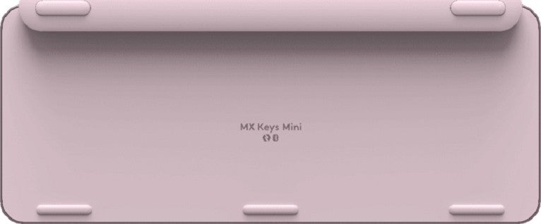 لوجيتك كيبورد إم إكس كيز ميني المضيئة بتقنية البلوتوث، باللغة الإنجليزية - روز جولد