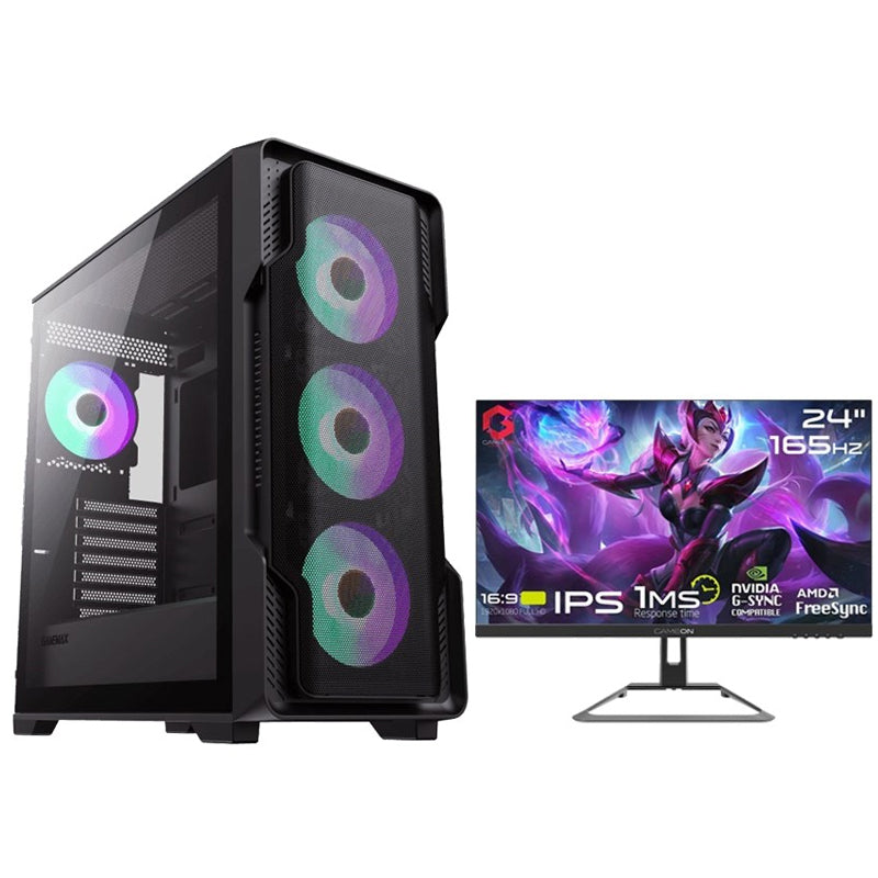 i5 Gaming PC, i5-12400F, RTX 4060 8GB, Windows 11 Pro With GAMEON 24