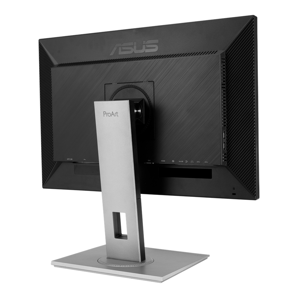 شاشة آسوس برو آرت PA278QV مقاس 27 بوصة WQHD IPS الاحترافية، ودقة الألوان ΔE < 2، ومنفذ اتش دي ام اي، ومنفذ منفذ العرض - أسود