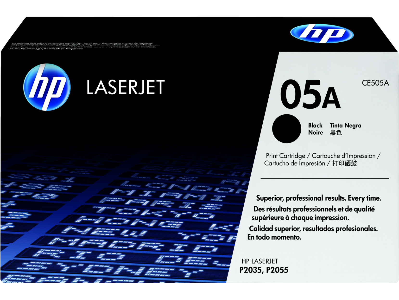 HP Black Toner CE505A