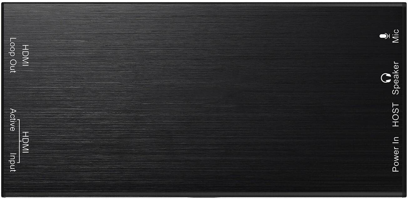 j5create JVA14 4K Game Capture Station, Black